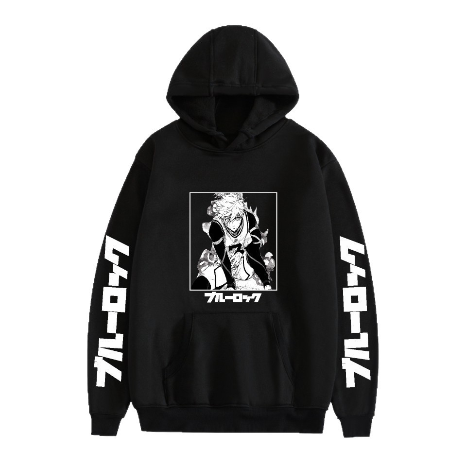 Anime Merchandise Hoodie - Novo Moletom BLUE LOCK Clean World