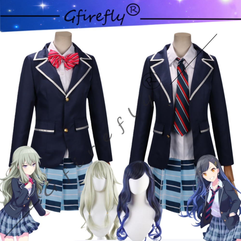 Cosplay Wig Colored - Projeto sekai kusanagi nene kamiyama uniforme