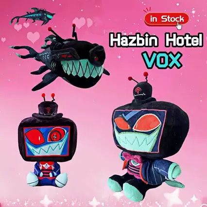 Anime Related Merchandise - Em estoque novo hazbin hotel brinquedos