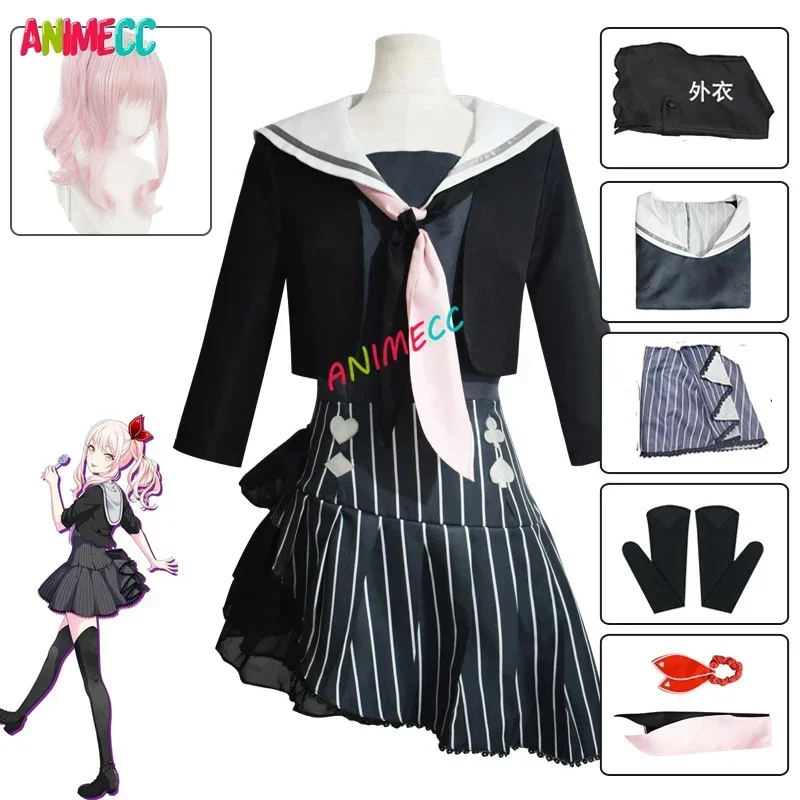 Cosplay Wig Colored - Animecc akiyama mizuki cosplay traje projeto