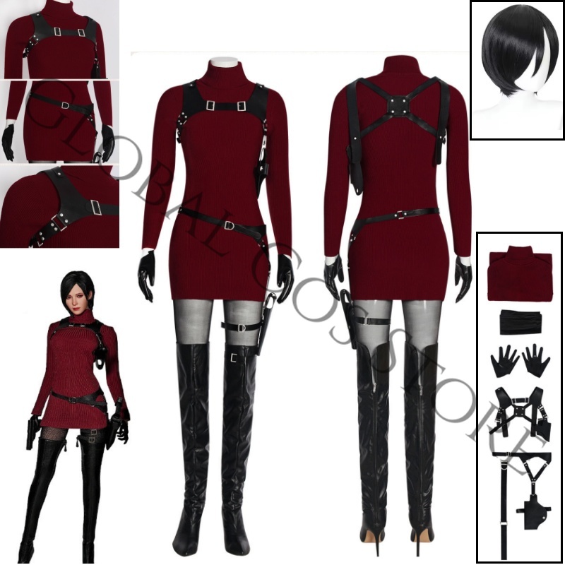 Cosplay Wig Colored - Fantasia Cosplay do Filme Resident Evil