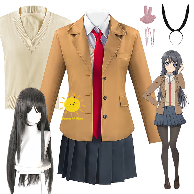 Anime Girl Merchandise - Cosplay de Anime Sakurajima Mai, Trajes