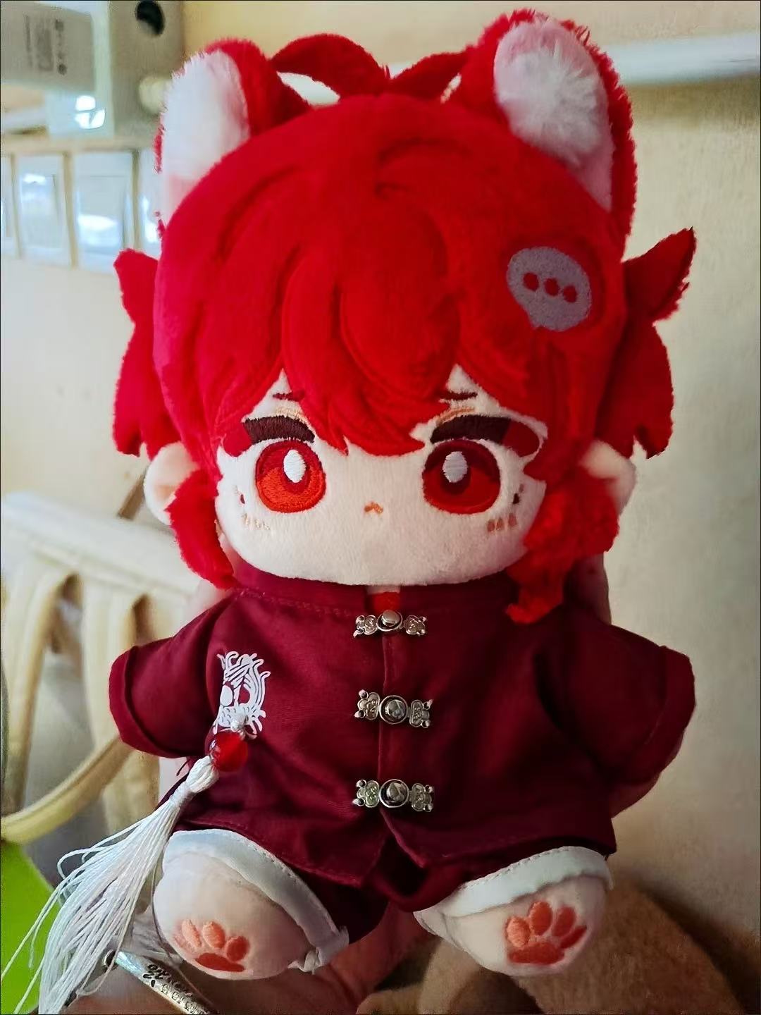 Anime Merchandise Dress - Recheado 20cm anime genshin impacto diluc