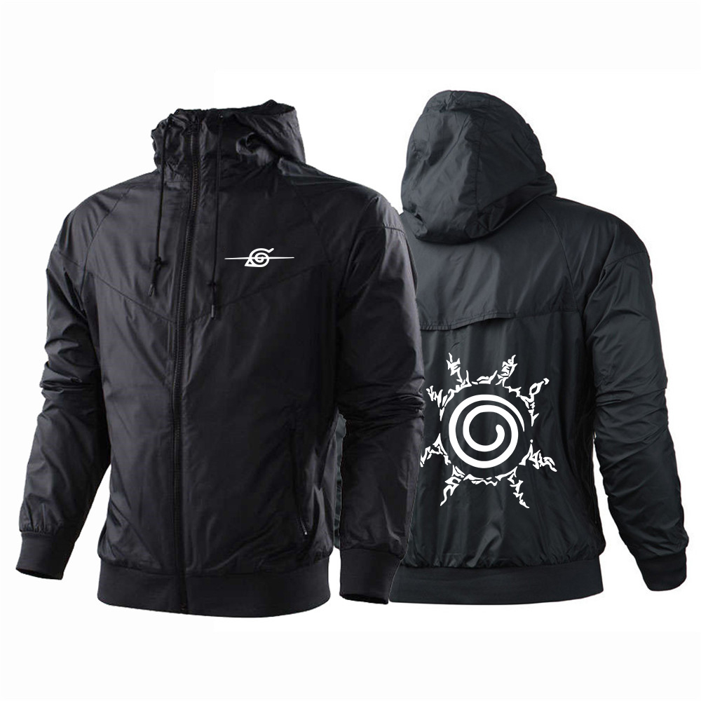 Windbreaker Anime Merchandise - Jaqueta Corta-Vento Masculina Nova Coleção 2026