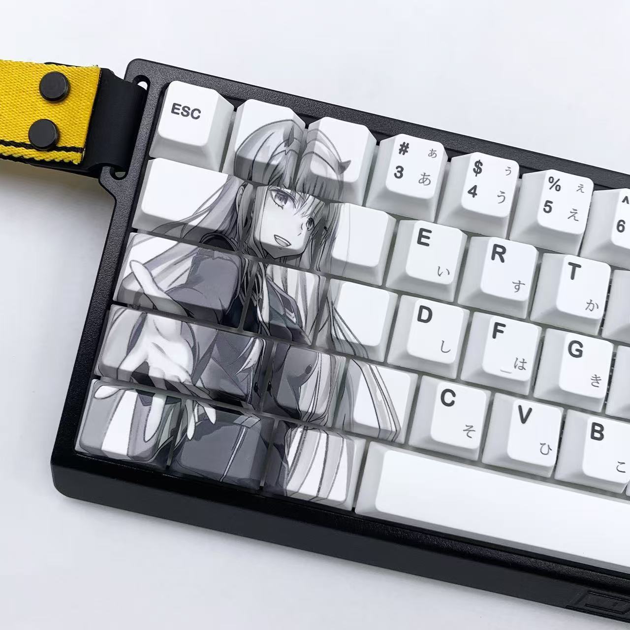 Keycap Artisan Anime - Anime keycaps 130 teclas darlinginthefranxx keycaps