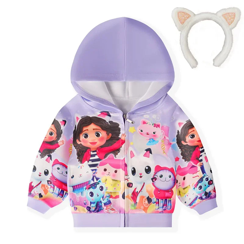 Anime Girl Merchandise - Jaqueta com Capuz de Gato Cosplay