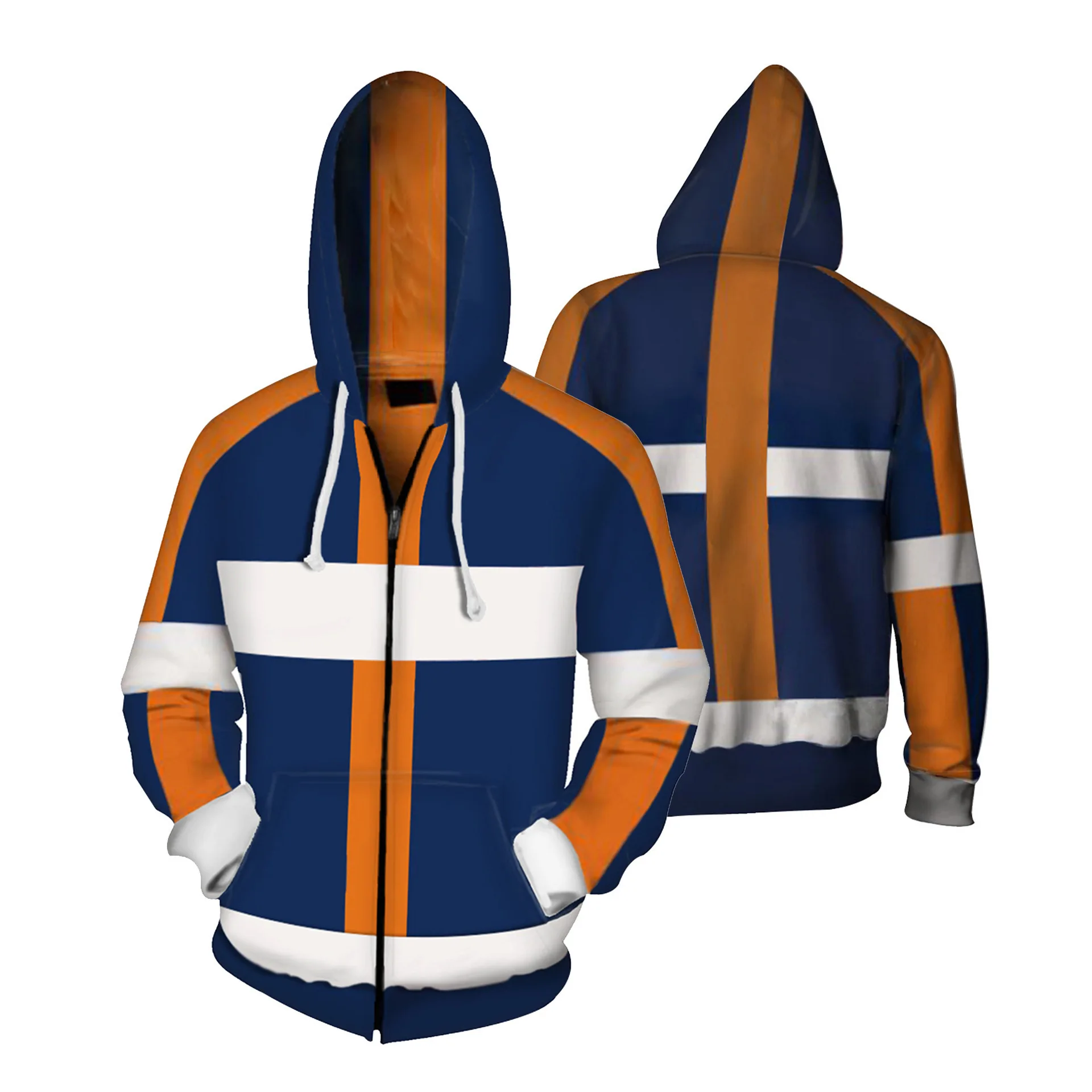 Anime Merchandise Hoodie - Role-playing terno novo tóquio suástica vingadores
