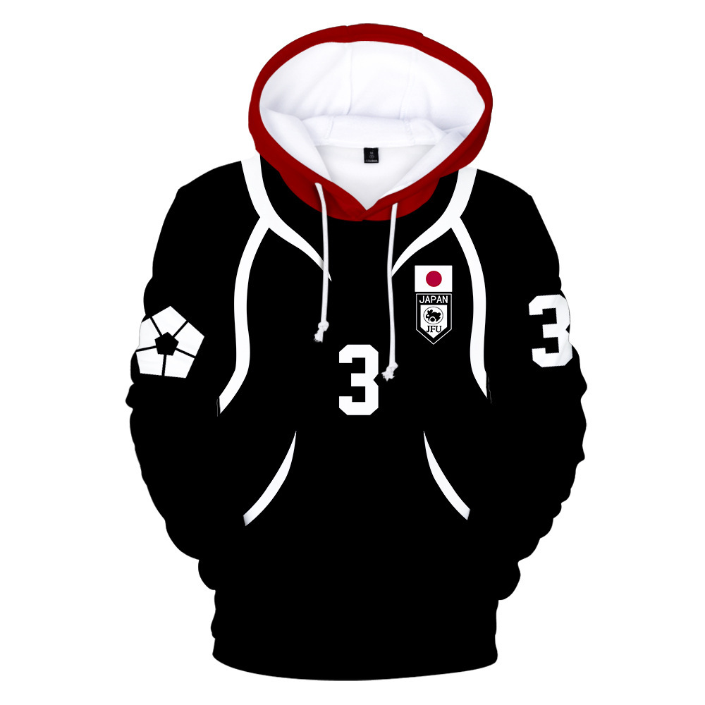 Anime Merchandise Hoodie - Novos produtos do BLUE LOCK, como