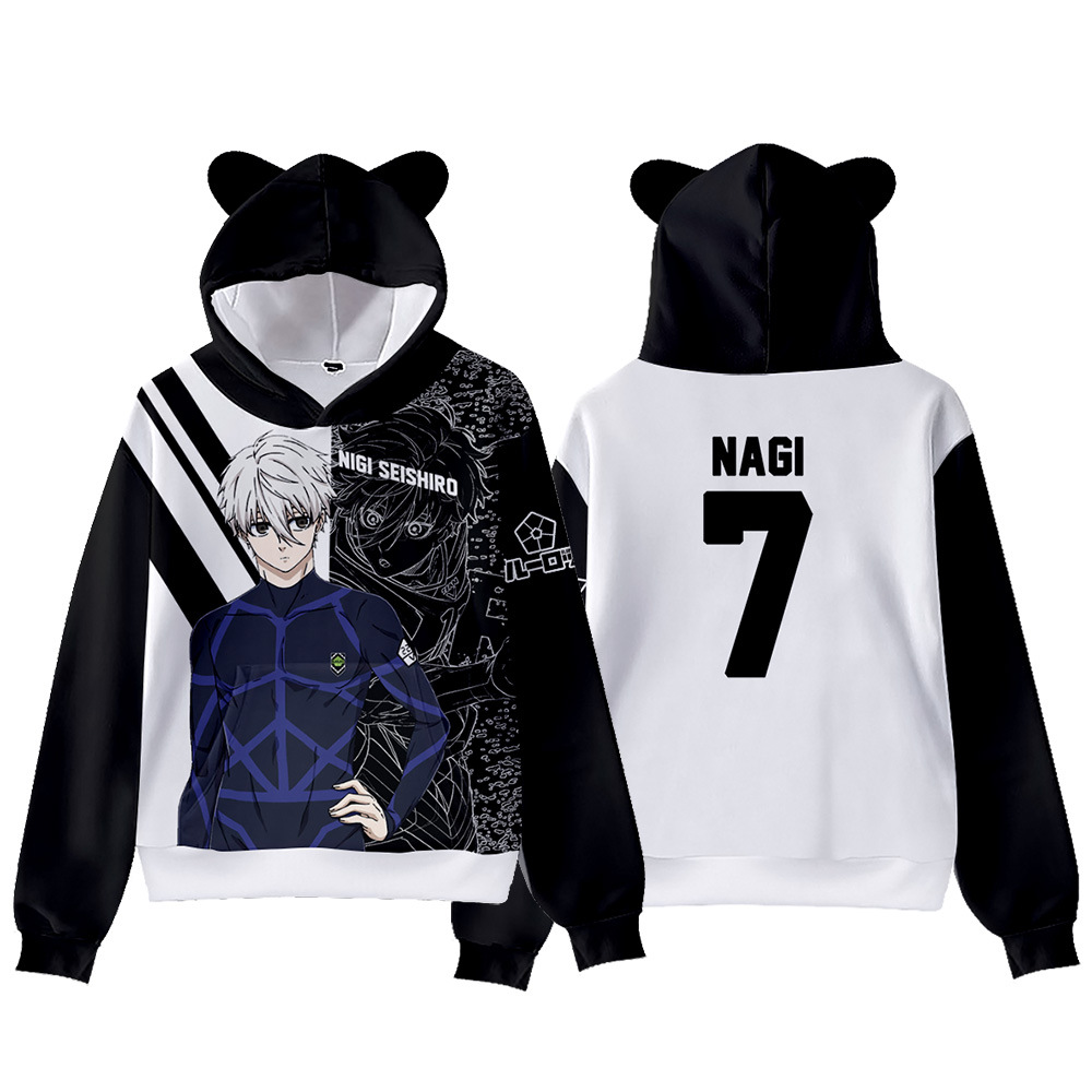 Anime Merchandise Hoodie - Moletom com Capuz 3D Novo Anime