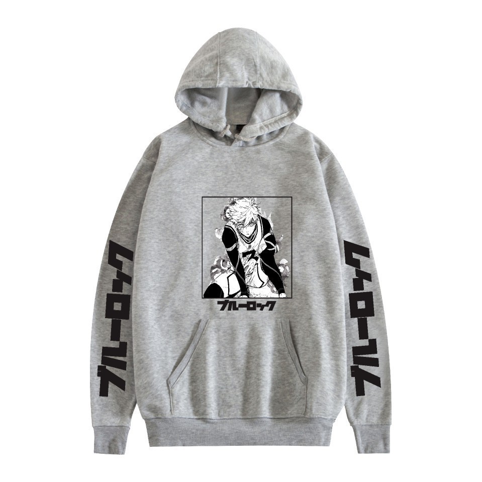 Novo Moletom BLUE LOCK Clean W - Anime Merchandise Hoodie avaliação e preço