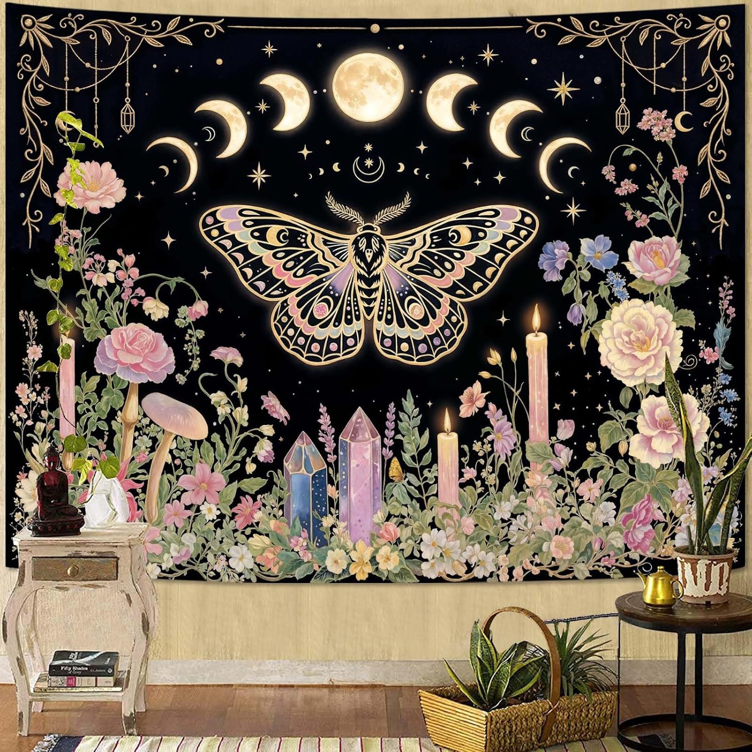 Tapeçaria de Parede Borboleta  - Wall Scroll Tapestry avaliação e preço