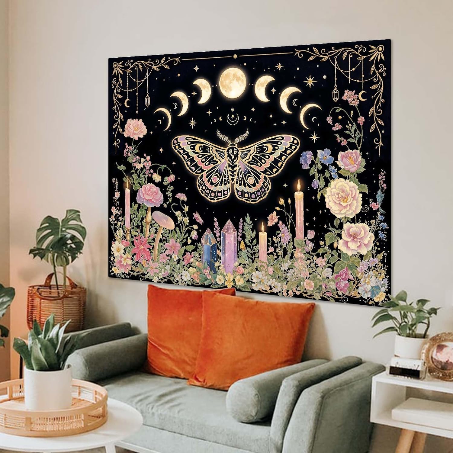 Tapeçaria de Parede Borboleta  - Wall Scroll Tapestry avaliação e preço