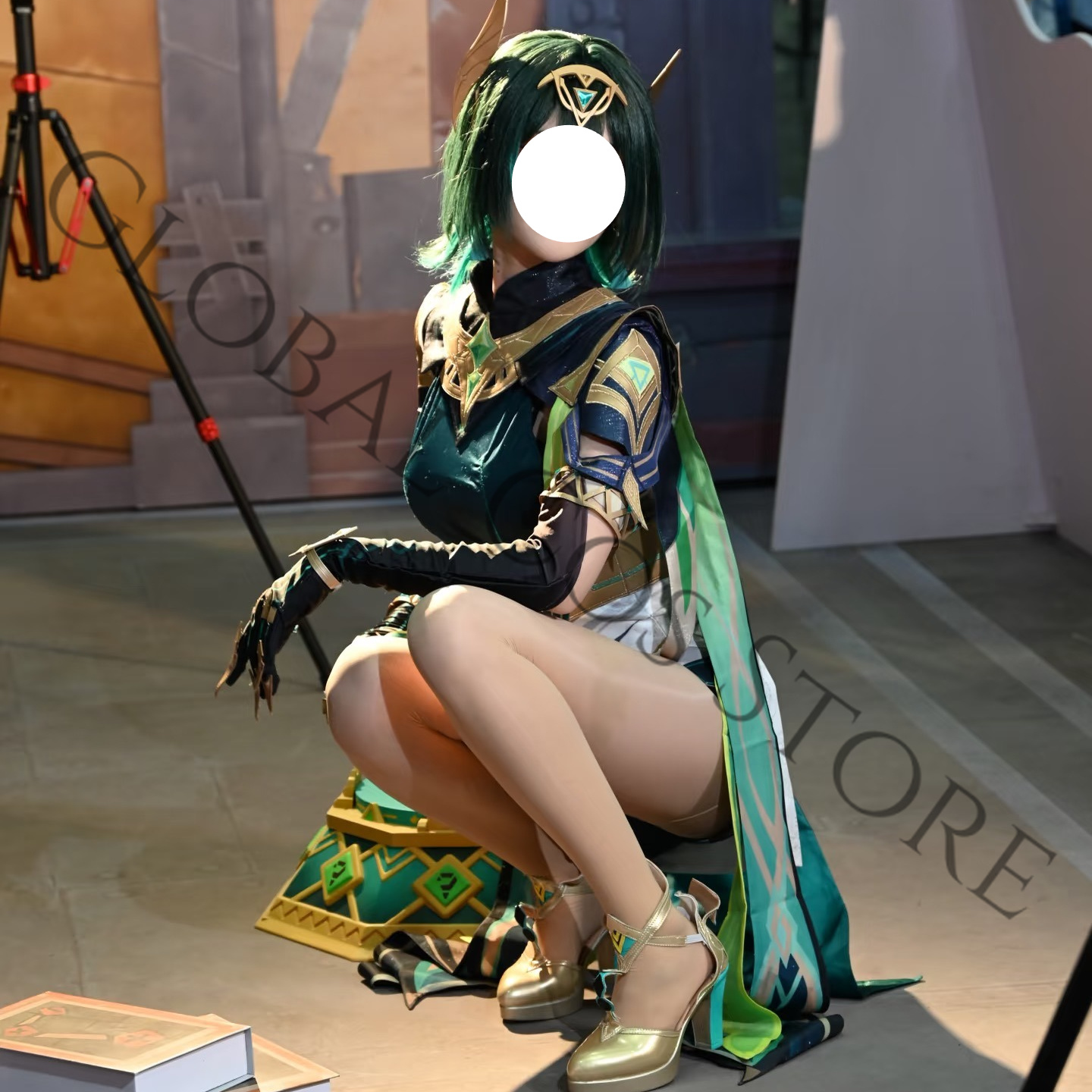 Fantasia Completa Nefer Cospla - Cosplay Wig Colored avaliação e preço