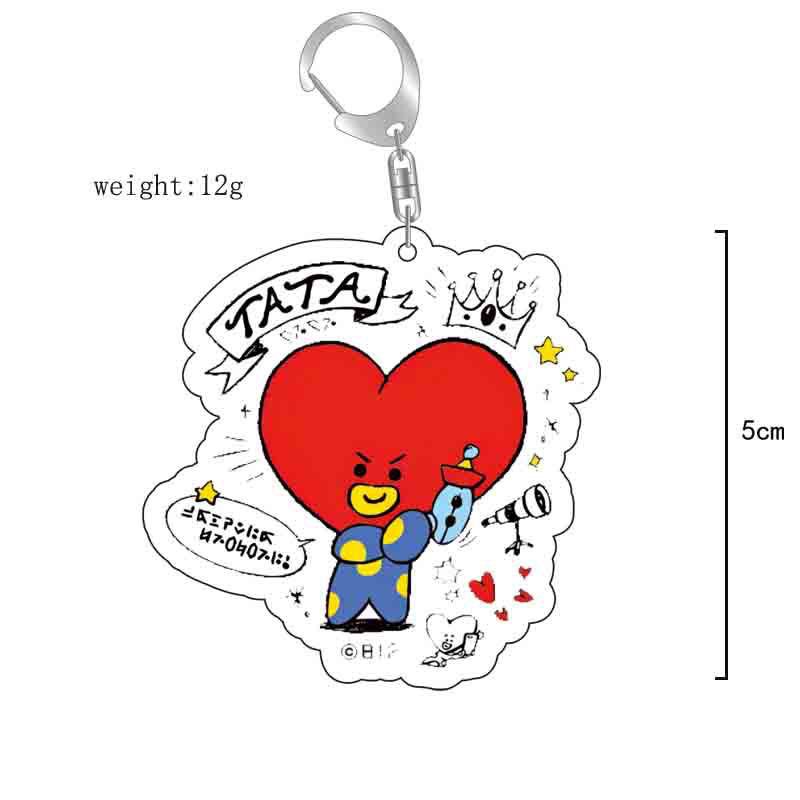 Chaveiro de acrílico fofo do a - Anime Girl Merchandise avaliação e preço