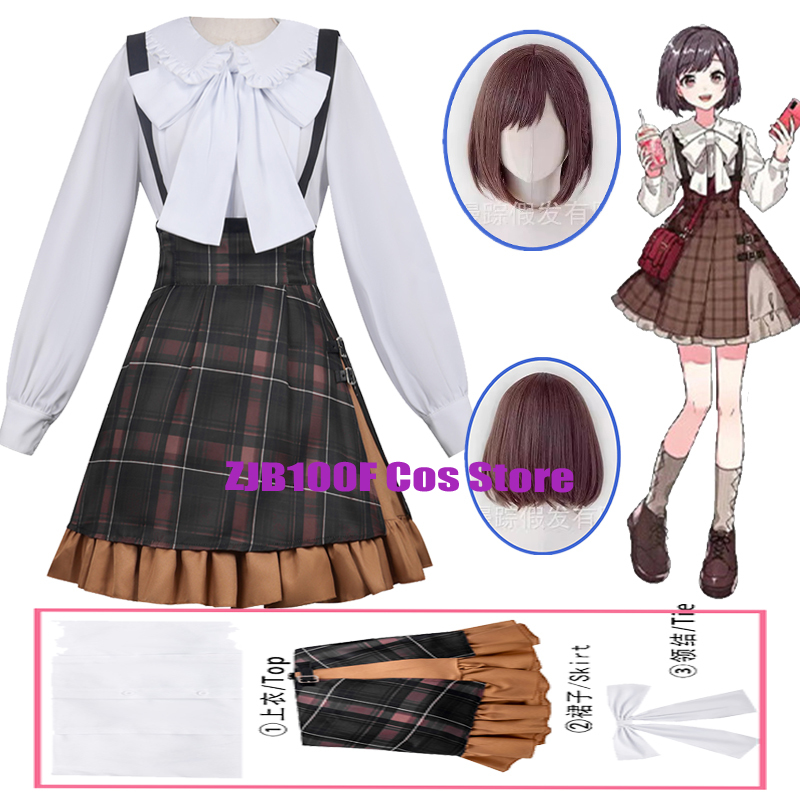 2026 Shinonome Ena Cosplay Ani - Cosplay Wig Colored avaliação e preço