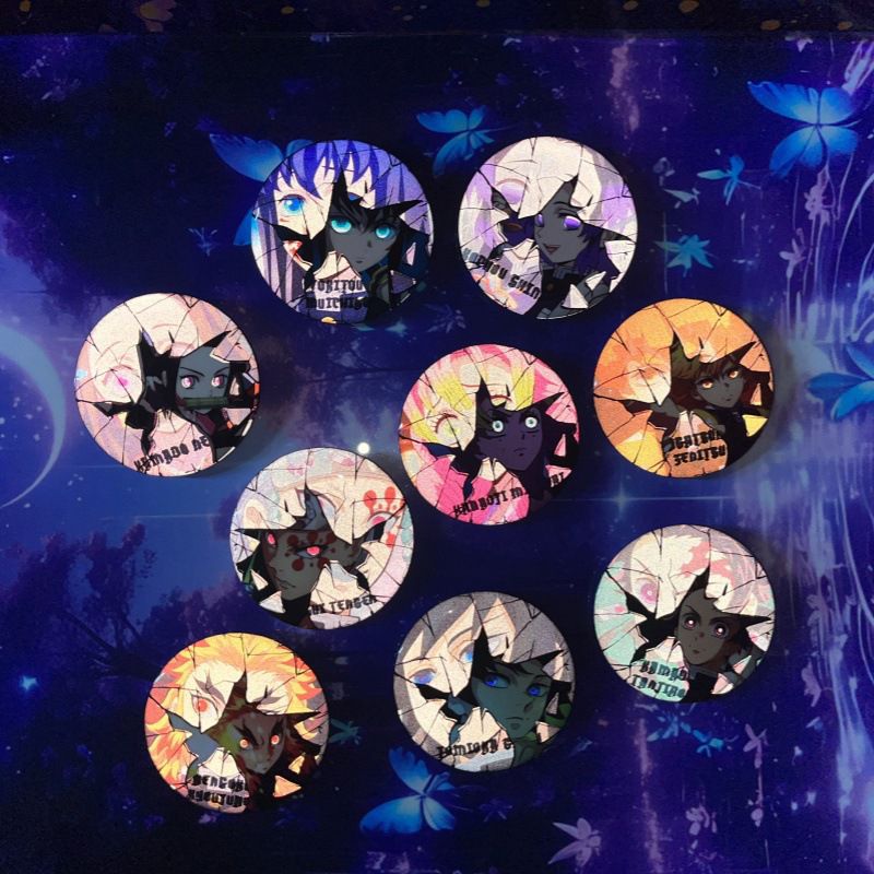 Demônio slayer quebrado emblem - Anime Merchandise Demon Slayer avaliação e preço
