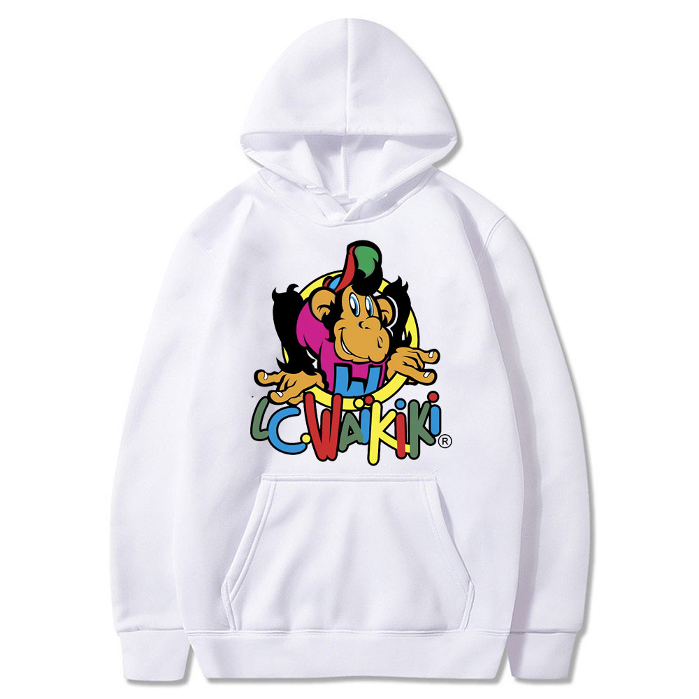 Lc waikiki macaco mercadoria h - Anime Merchandise Hoodie avaliação e preço