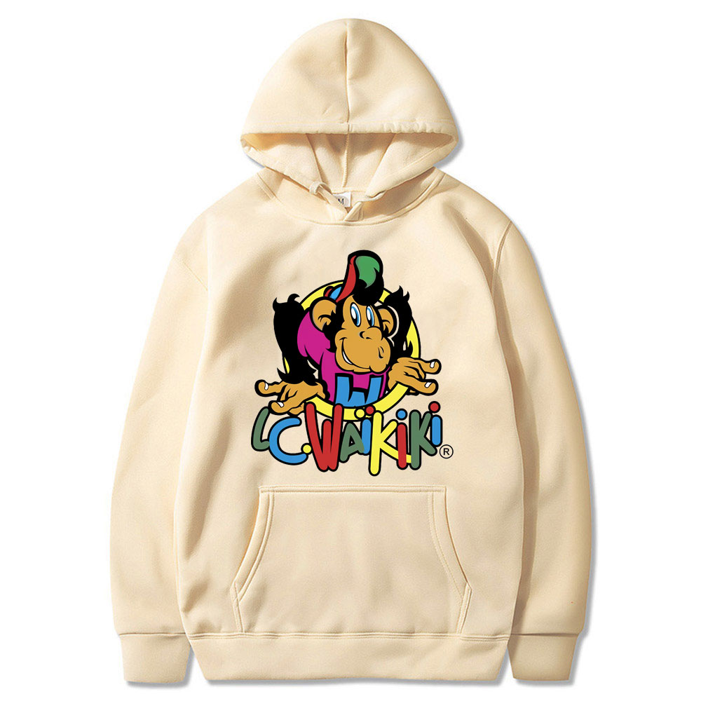 Lc waikiki macaco mercadoria h - Anime Merchandise Hoodie avaliação e preço