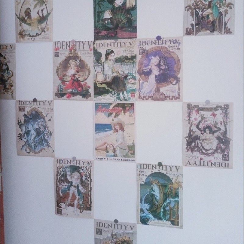 Pôster do jogo da série Identi - Anime Related Merchandise avaliação e preço
