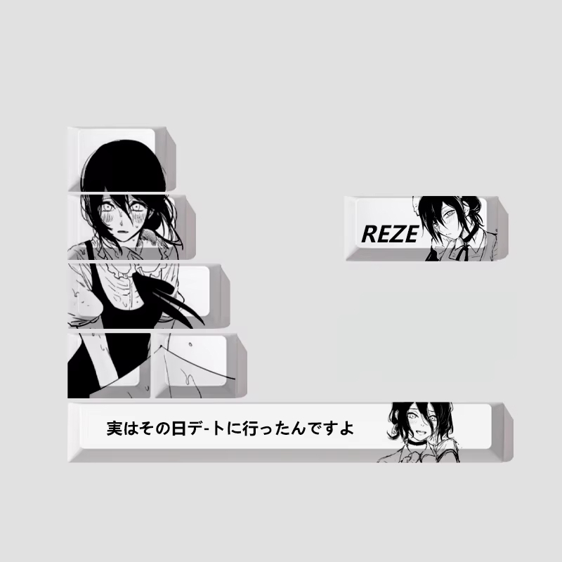 Teclas Personalizadas Reze com - Keycap Artisan Anime avaliação e preço