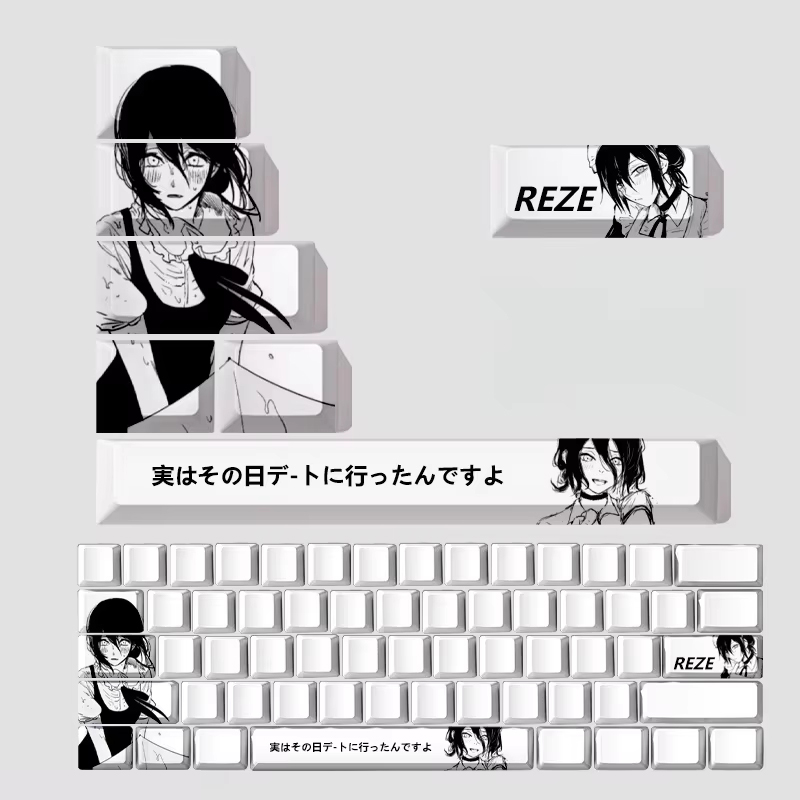 Teclas Personalizadas Reze com - Keycap Artisan Anime avaliação e preço