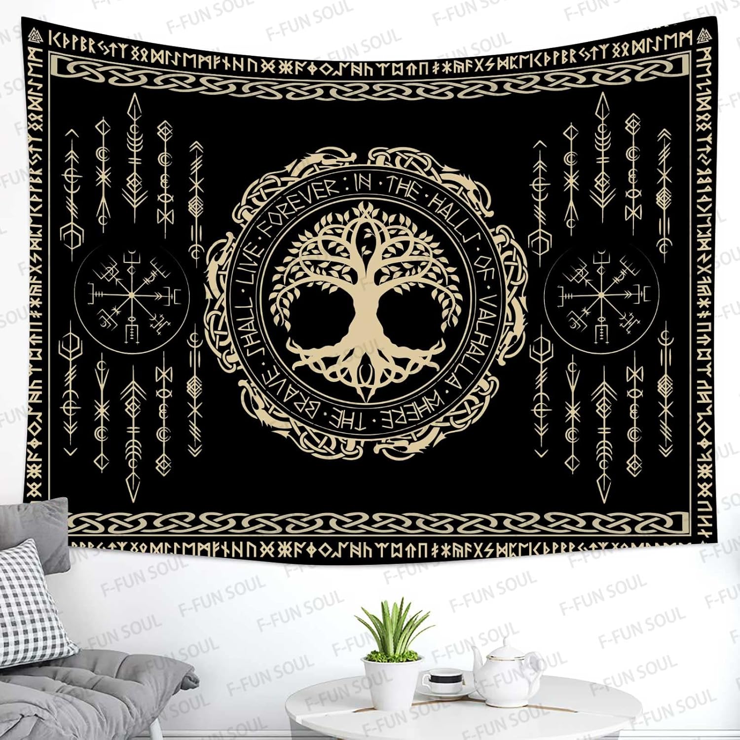 Tapeçaria de Mitologia Nórdica - Wall Scroll Tapestry avaliação e preço