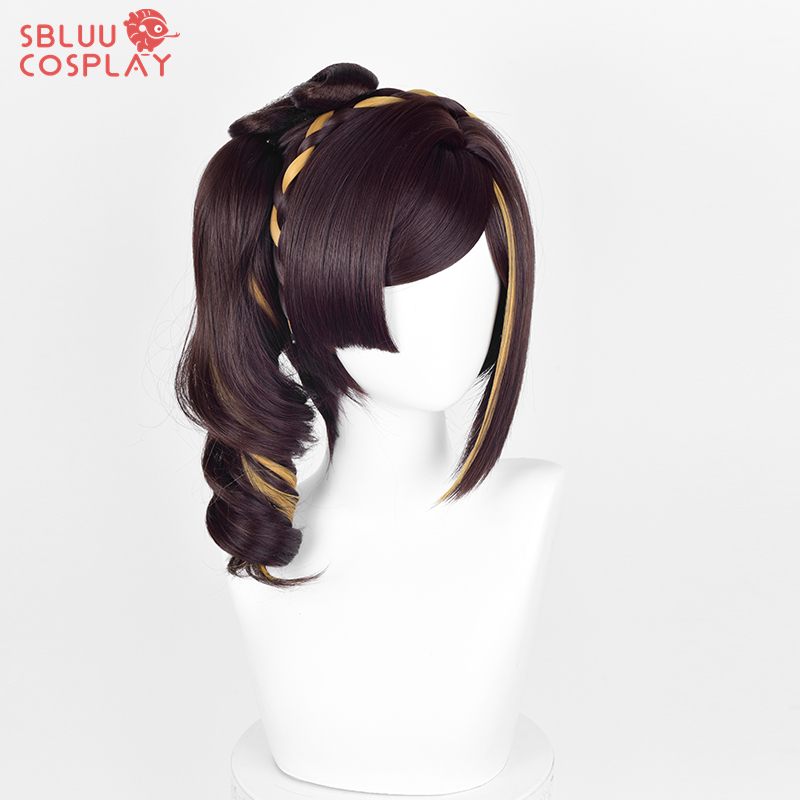 SBluuCosplay Genshin Impact Ch - Cosplay Wig Colored avaliação e preço