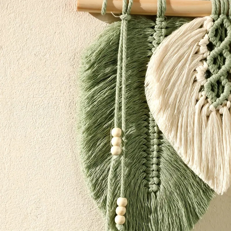 Pendurado na parede de folhas  - Wall Scroll Tapestry avaliação e preço