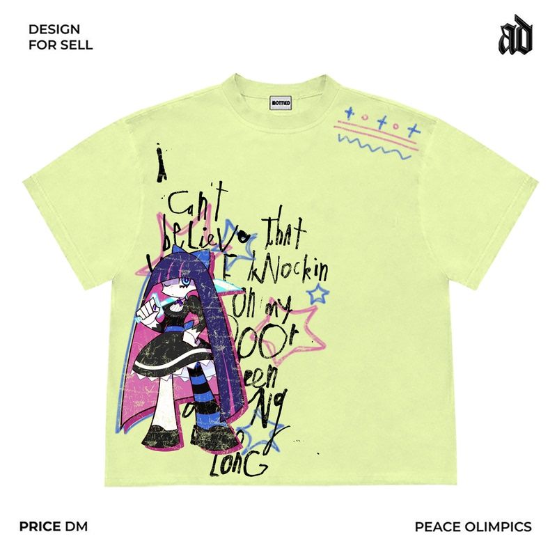 Novo ‌ ‌ Camiseta Estampada de - Anime Merchandise Clothes avaliação e preço
