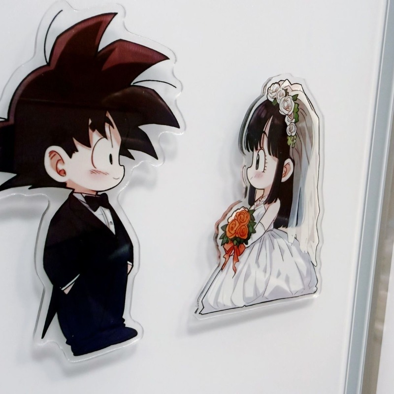 Imã de geladeira de acrílico c - Anime Merchandise Dress avaliação e preço
