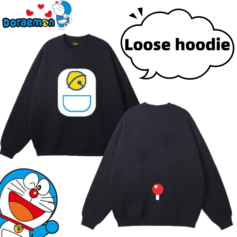 Doraemon tripulação pescoço bo - Anime Merchandise Hoodie avaliação e preço