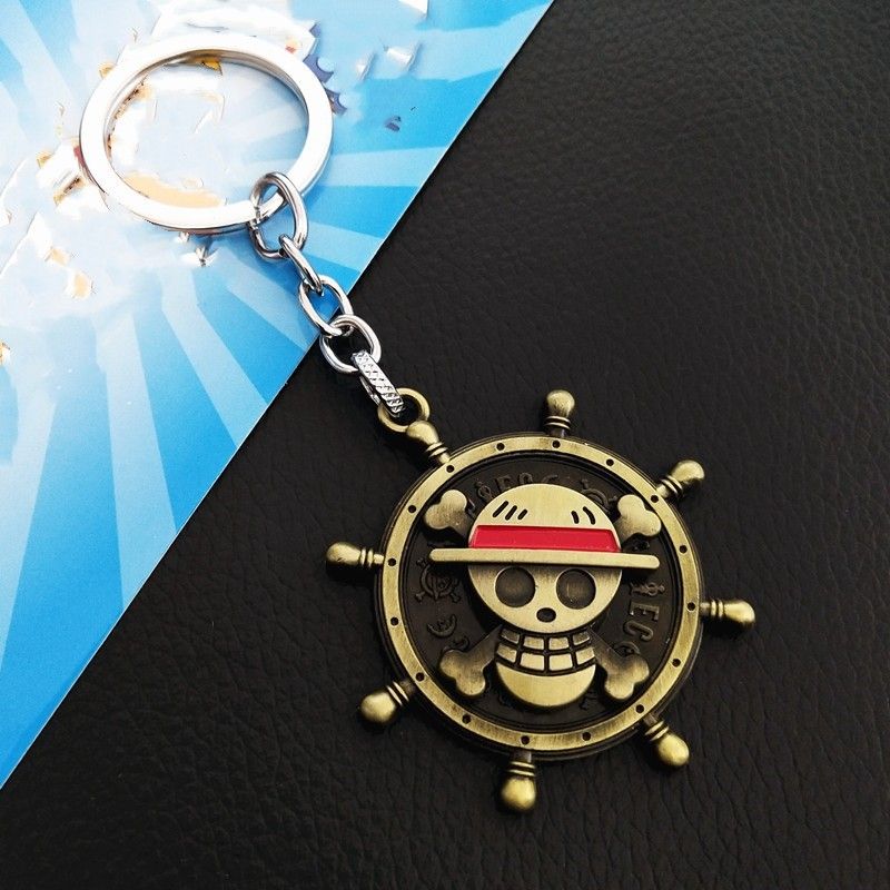 Chaveiro giratório de liga met - Anime Merchandise Logo avaliação e preço