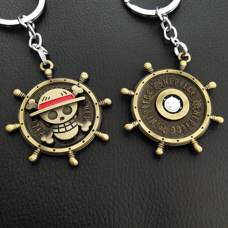 Chaveiro giratório de liga met - Anime Merchandise Logo avaliação e preço