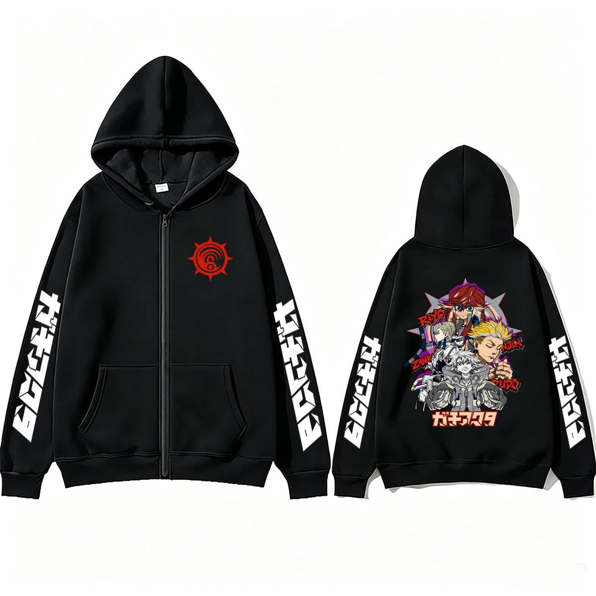 Hoodie Gráfico Anime Gachiakut - Anime Merchandise Hoodie avaliação e preço