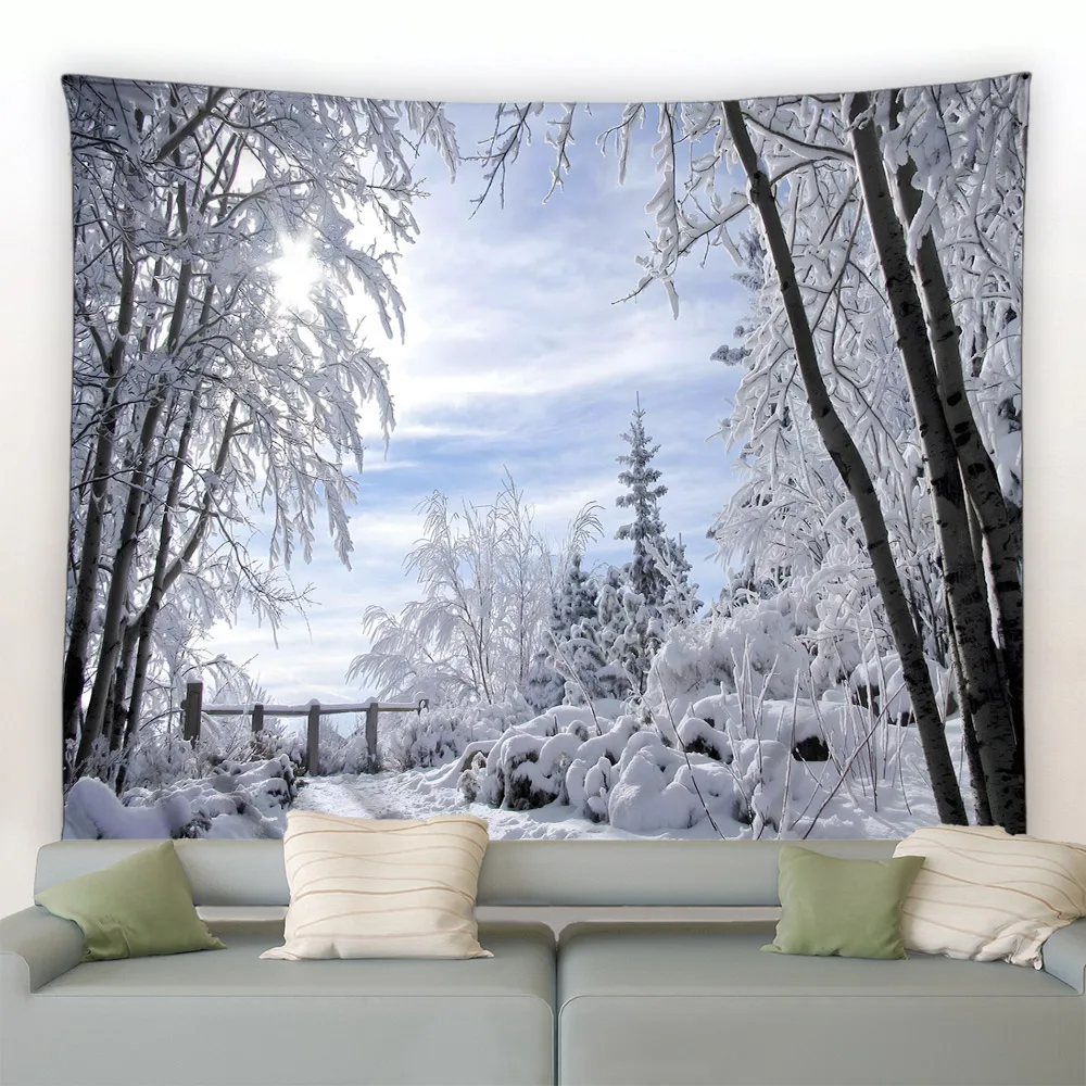 Tapeçaria de Natal Natureza Wh - Wall Scroll Tapestry avaliação e preço