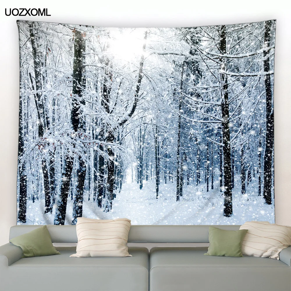 Tapeçaria de Natal Natureza Wh - Wall Scroll Tapestry avaliação e preço