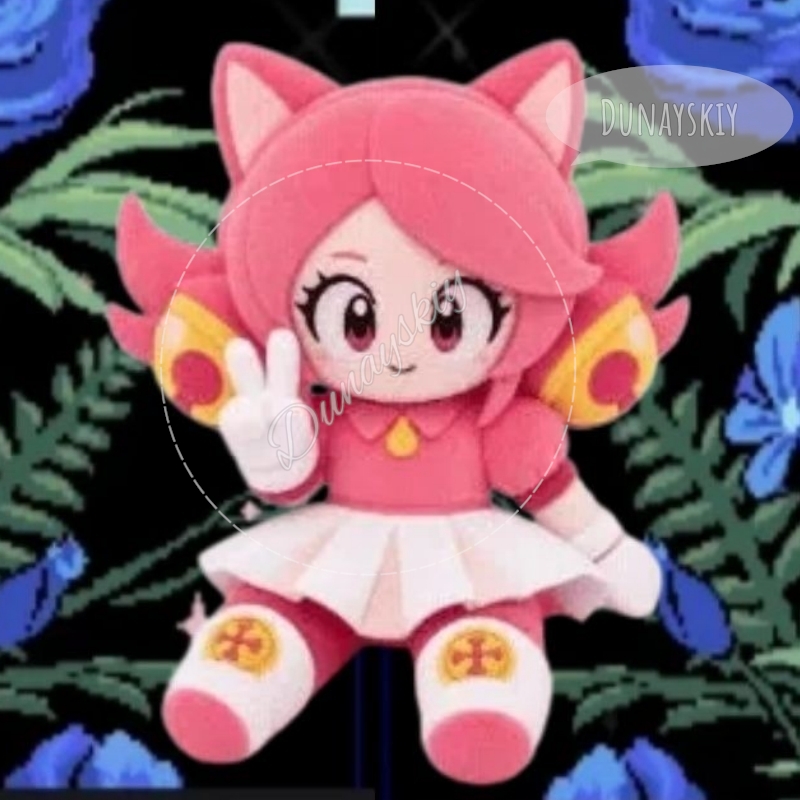 Deltarune Gato Rosa Pelúcia de - Anime Merchandise Dress avaliação e preço