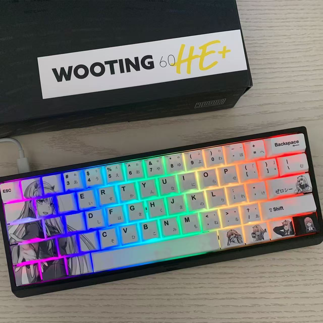 Anime keycaps 130 teclas darli - Keycap Artisan Anime avaliação e preço