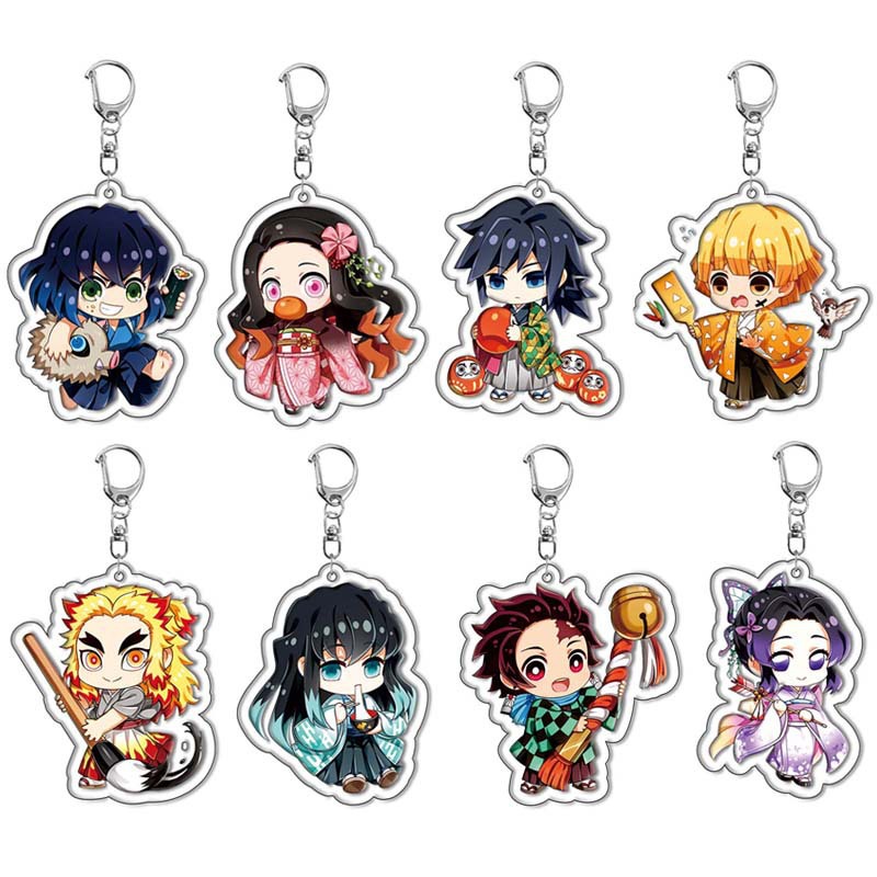Chaveiro de acrílico demon sla - Anime Merchandise Demon Slayer avaliação e preço