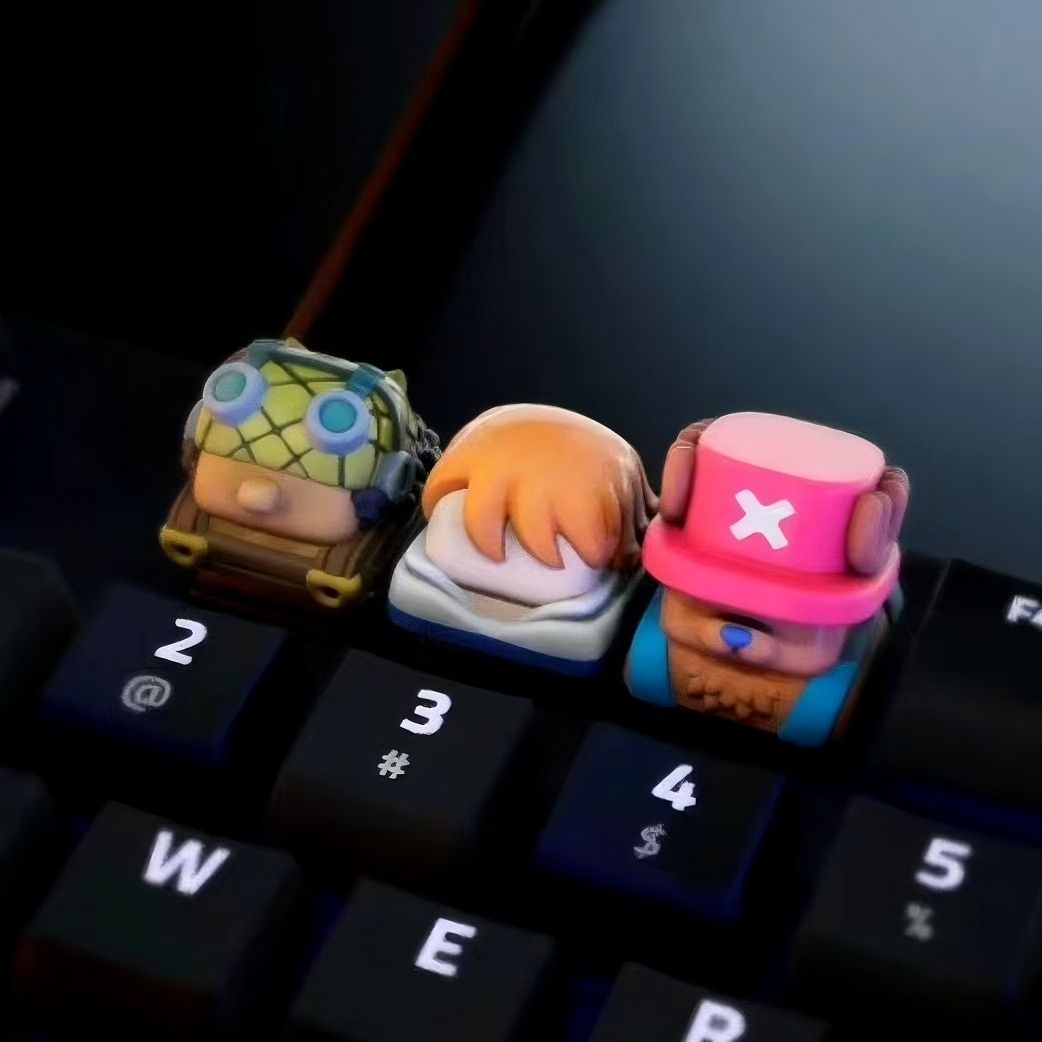 Uma peça chopper nami anime do - Keycap Artisan Anime avaliação e preço