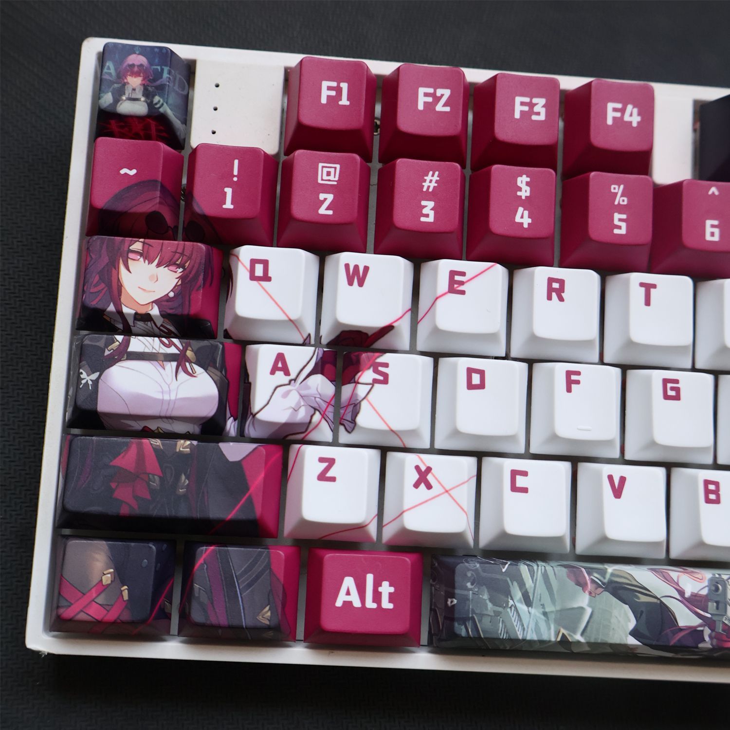 128 teclas honkai: star rail k - Keycap Artisan Anime avaliação e preço