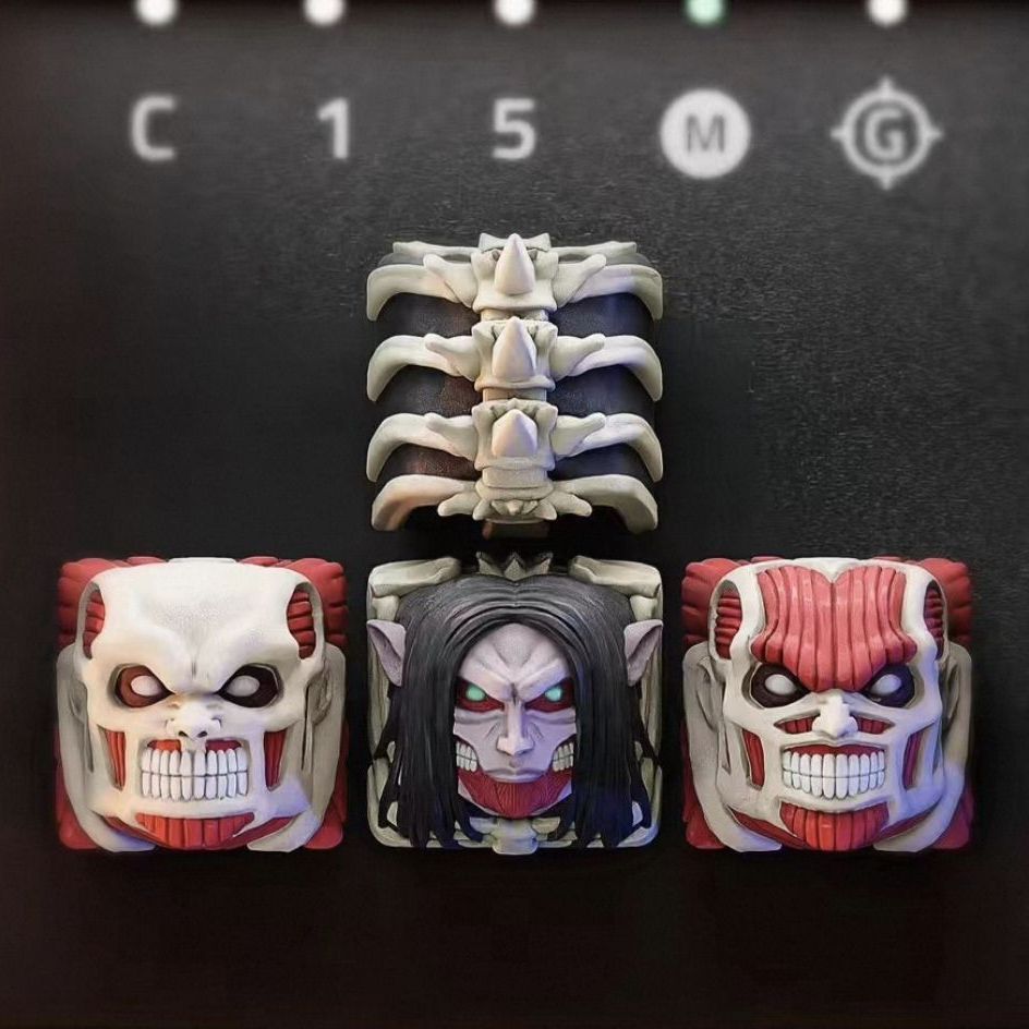 NOVO Conjunto de Teclas Person - Keycap Artisan Anime avaliação e preço