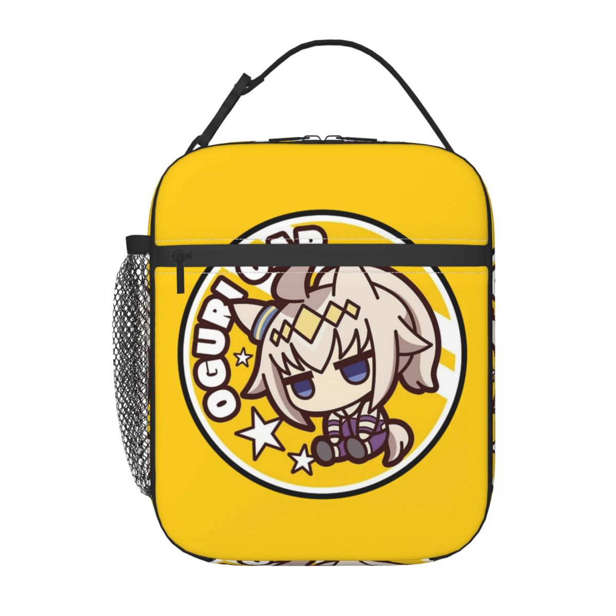 Oguri boné logotipo anime chib - Anime Merchandise Logo avaliação e preço