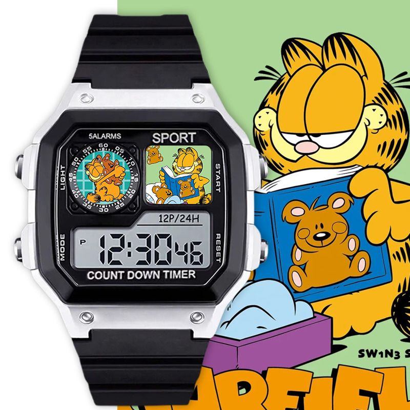 Relógio eletrônico fofo do Gar - Anime Girl Merchandise avaliação e preço