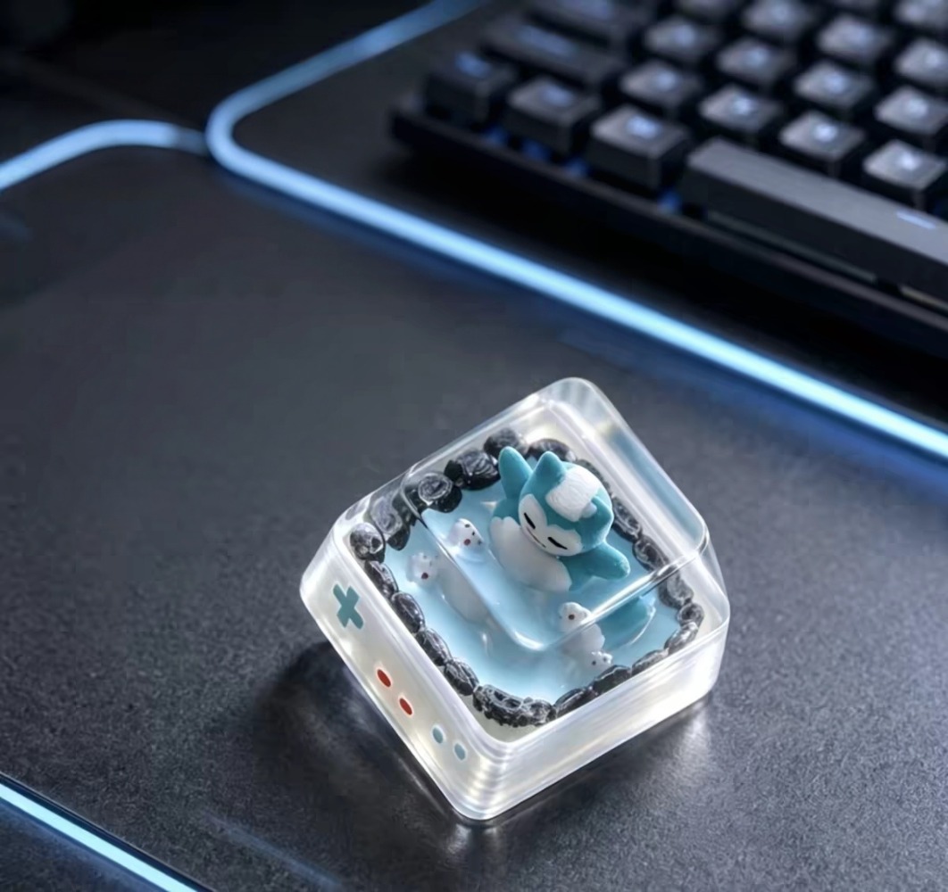 Tecla Pokémon Snorlax em Resin - Keycap Artisan Anime avaliação e preço