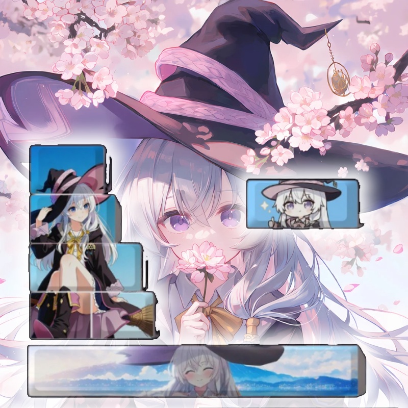 Teclas Temáticas de Anime Elai - Keycap Artisan Anime avaliação e preço