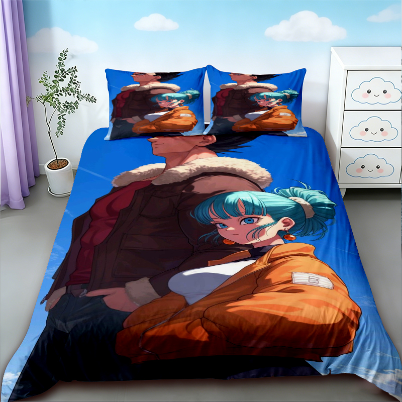 Conjunto de Cama Dragon Ball c - Anime Merchandise Demon Slayer avaliação e preço
